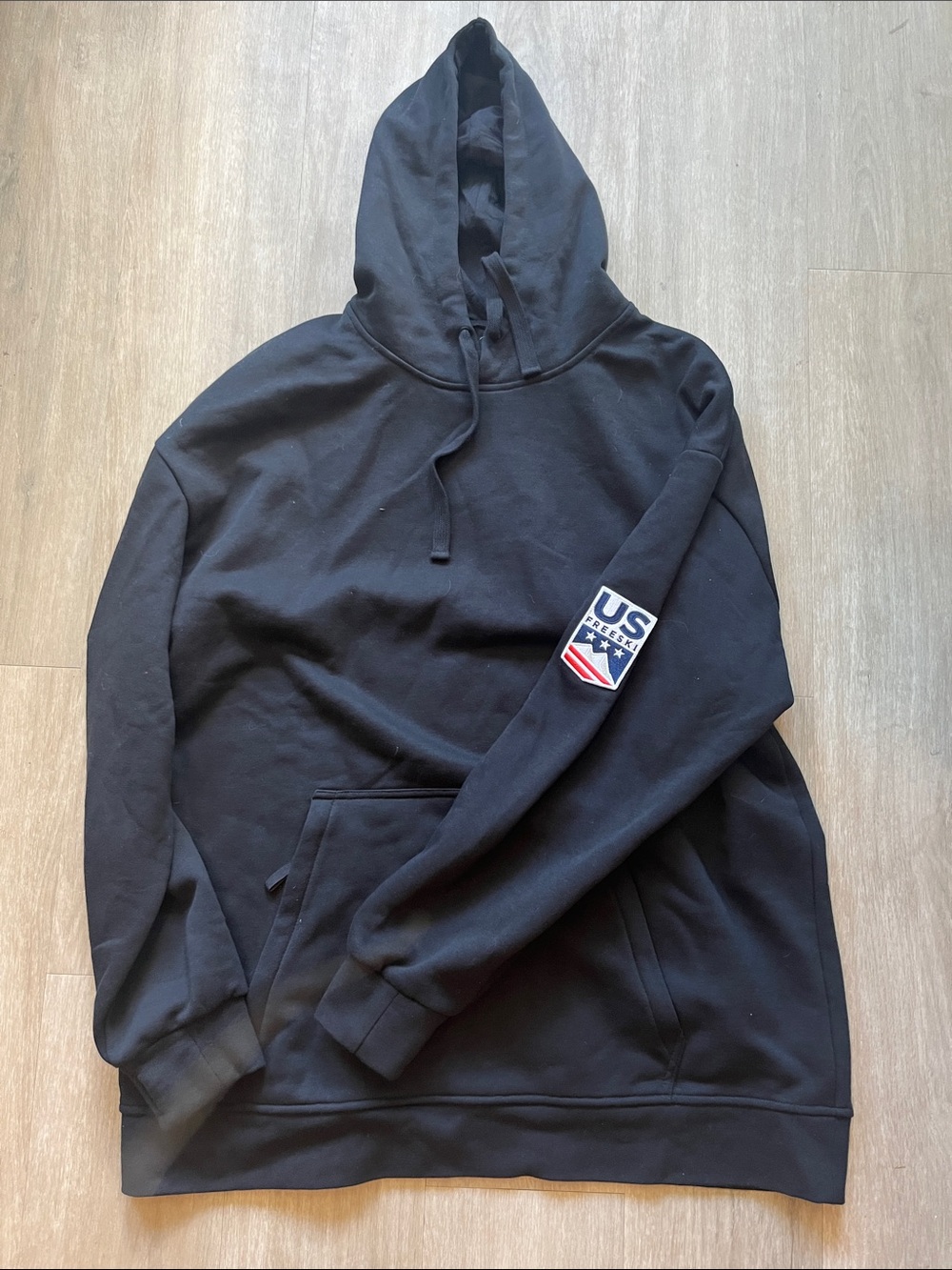 Men's Black USA Hoodie